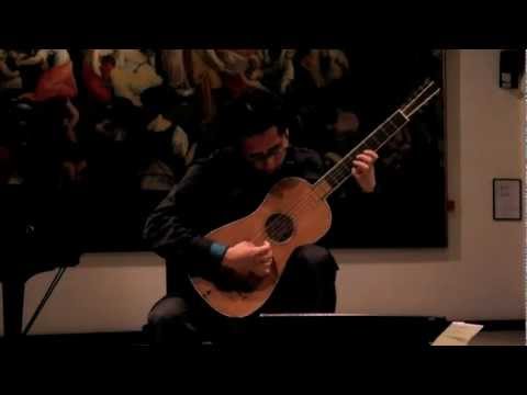 Sabionari Stradivarius guitar Concert in Cremona - De Visèe, Suite in G major (1682)