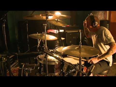 Brandon Tabor of Believe You Me - "Heart of Gold" In-Studio Drum Cam