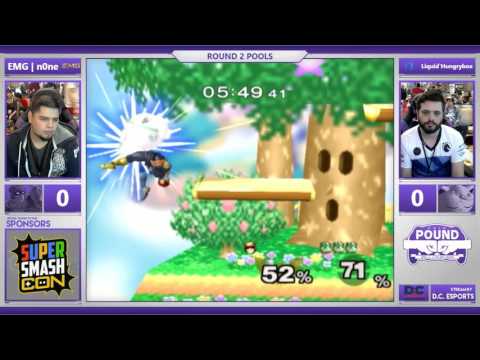 *Pound* 2016 - Round 2 Pools - EMG | n0ne (Captain Falcon) vs. Liquid`Hungrybox (Jigglypuff)