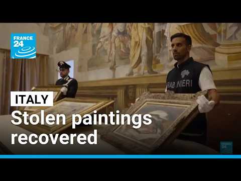 Italy recovers millions of euros worth of stolen Renoir, Cézanne and Matisse paintings