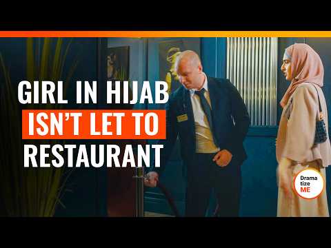 Girl In Hijab Isn’t Let To Restaurant | @DramatizeMe.Special