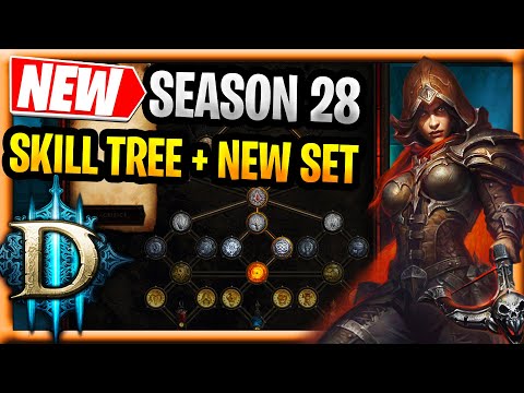 Diablo 3 Season 28 Start Date PTR AND BRAND NEW Skill Tree, New Set BEST SEASON EVER! #diablo3