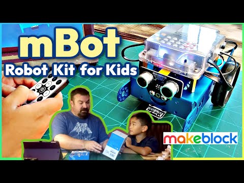Makeblock mBot Educational Robot Kit STEM Coding Toy Review Build & Play - Video for Kids, Robot Toy