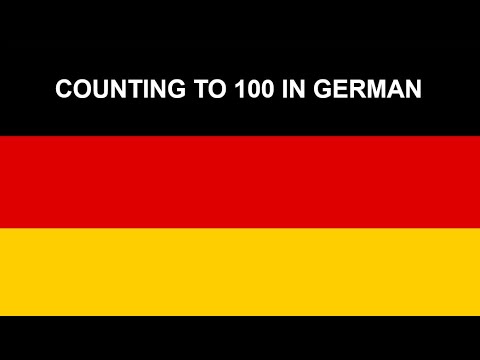 Counting to 100 in German