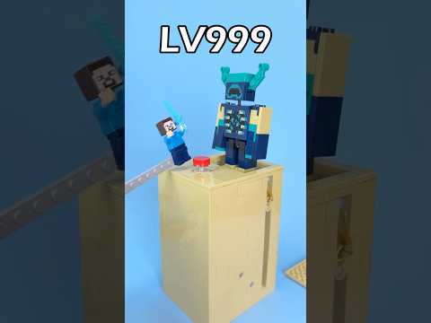 LV1 vs LV999 Monster #lego #minecraft