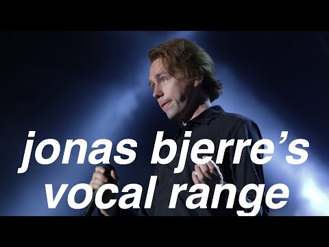 Jonas Bjerre's Vocal Range! (F2 - G5)