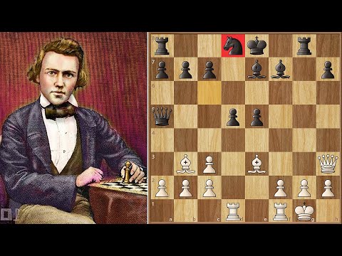 Legendary Mr. Barnes || Morphy vs Barnes (1858)
