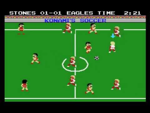 Konami's Soccer (1985, MSX, Konami)