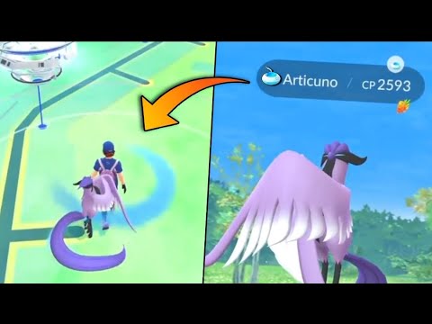 Spawn Galarian articuno in wild But