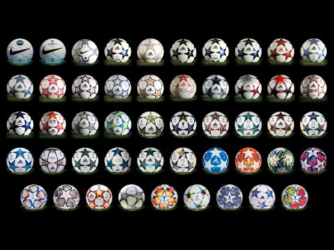 The History of Champions League Balls; Liga de Campeones de la UEFA; pw85