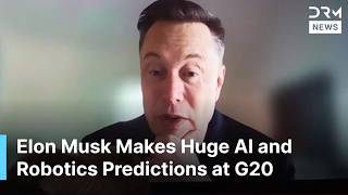 Elon Musk Warns Against AI Regulation, Predicts 1 Billion Humanoid Robots at G20 Ministerial