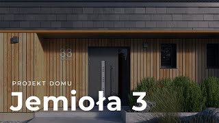 Projekt domu Jemioła 3 BSA2219 - nowoczesna stodoła od Extradom.pl