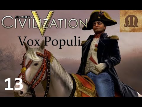 Let's Play Civilization 5 Vox Populi - France ep.13 (deity, epic)