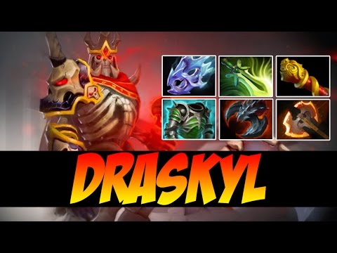 Draskyl Plays Wraith King WITH BATTLE FURY - Dota 2