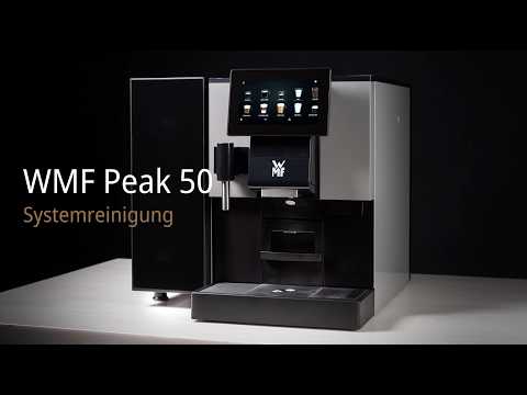 WMF Peak 50 - Wöchentliche Systemreinigung