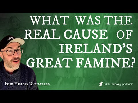 What was the real cause of the Great Irish Famine?