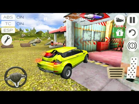 Best Extreme SUV Simulator #5 Range Rover - Trial Track 3 - Android Gameplay