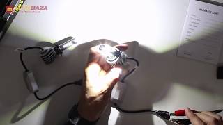 Solar H7 12/24V 6500K 6000Lm 50W Cree Chip CANBUS 8607 - відео 1