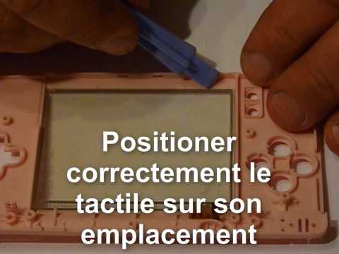 comment demonter l'ecran du haut d'une ds lite