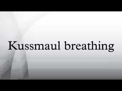 Kussmaul breathing