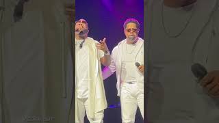 Boyz II Men performing “On Bended Knee” 🎤🎶 11/25/22 #rnb  #legends #shorts