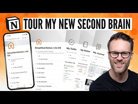 My Simplified Notion Life OS 2024: New Second Brain Tour!