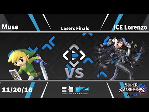 SATA 10 - Muse (Toon Link) vs ICE Lorenzo (Bayonetta) - Losers Finals - Smash Wii U