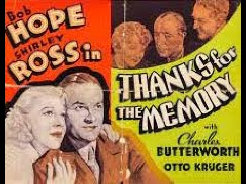 Bob Hope & Shirley Ross in "Thanks for the Memory" (1938)