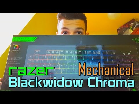 Razer Blackwidow Chroma | Bemutató & Unboxing