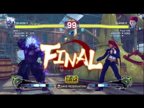 SSFIV AE 2012 First to 5: OMH I (Oni) vs Faux108 (CViper)