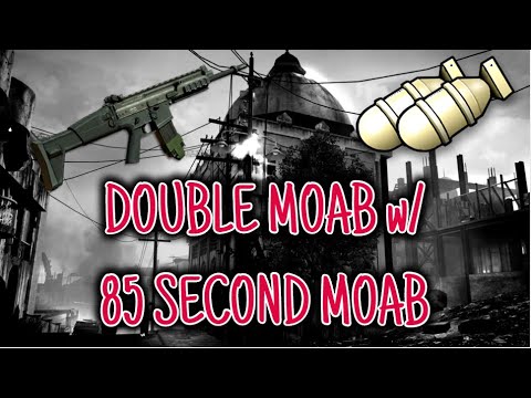 MW3: 85 Second Scar-L Moab w/ Double Moab on Bakaara (Intense ending)