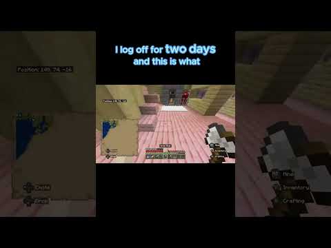 "Insane Reactions After Logging into Minecraft!" #funny #sillystreamer