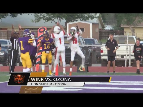 Wink bounces back at Ozona