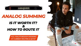 Video thumbnail for Dangerous Music Analog Summing | Overview | Routing | Is it worth it? by Fady Gergis