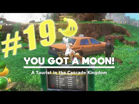 Cascade Kingdom moon 19 Super Mario Odyssey