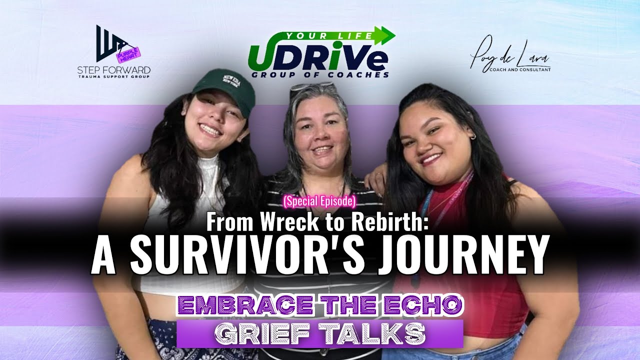 FROM WRECK TO REBIRTH : A Survivors Journey  | EMBRACE THE ECHO: GRIEF TALKS #specialepisode