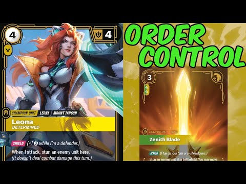 ORDER CONTROL Leona Stun Deck Profile