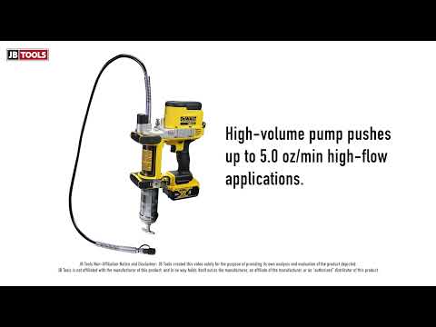 Пистолет масляный аккумуляторный DeWALT DCGG571M1, 20 В, 5.0 Ач Пистолет масляный аккумуляторный DeWALT DCGG571M1, 20 В, 5.0 Ач