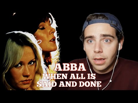 FIRST TIME HEARING ABBA - When All Is Said And Done Reaction!