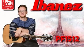 Video thumbnail for IBANEZ PF1512 -12-ти струнная акустическая гитара by PopMusicRu