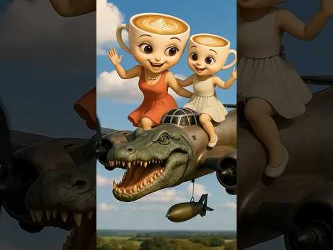 Ballerina Cappuccina: Saved By Mommy And Bombardino Crocodilo