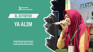 Download lagu Al Asyiqiyah - Ya Alim | Lirik Sholawat Arab dan Latin YA ALIM BIKULLI ULUM LIRIK BANJARI mp3