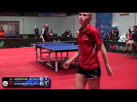 5.KOTSYUR  - KULIKOVA #RUSSIAN #Championships #tabletennis #настольныйтеннис