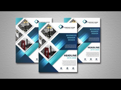 Illustrator CC Tutorial Graphic Design Business Flyer Design
