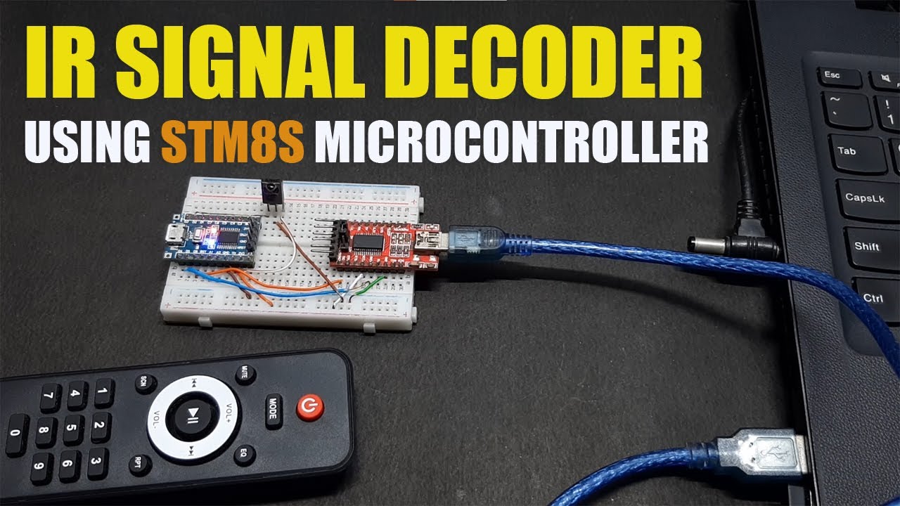 How to Decode IR Signal with STM8S Microcontroller