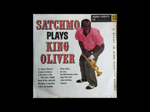 LOUIS ARMSTRONG & His Orch. - SATCHMO Plays King Oliver LP 1960 Full Album