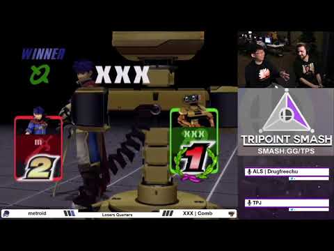 metroid (Ike) vs XXX | Comb (ROB) - Tripoint Smash 42 PM Losers Quarters