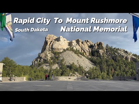 Rapid City  To  Mount Rushmore National Memorial , South Dakota, USA #usatravel