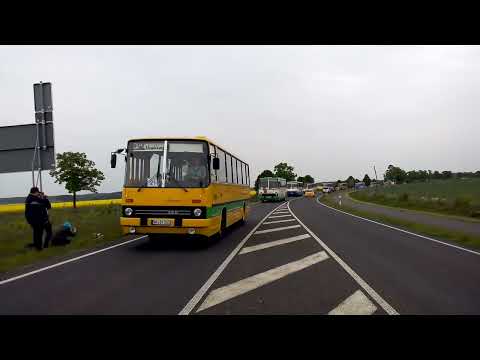 Ausfahrt beim Ikarus Treffen Bad Belzig 2016