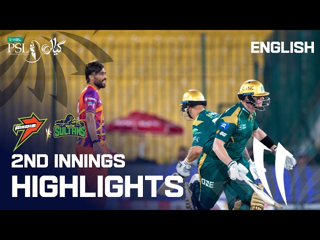 2nd Innings Highlights | Rawalpindiz Vs Multan Sultans | English | Match 31 | HBL PSL 11 | MZB1K